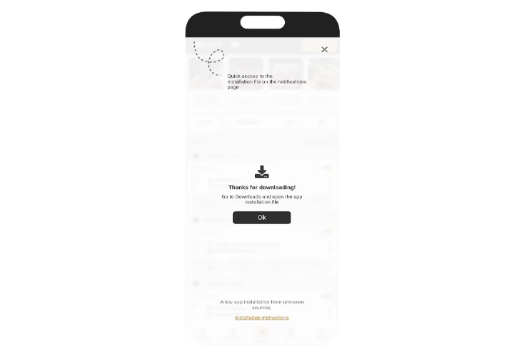 Install the app