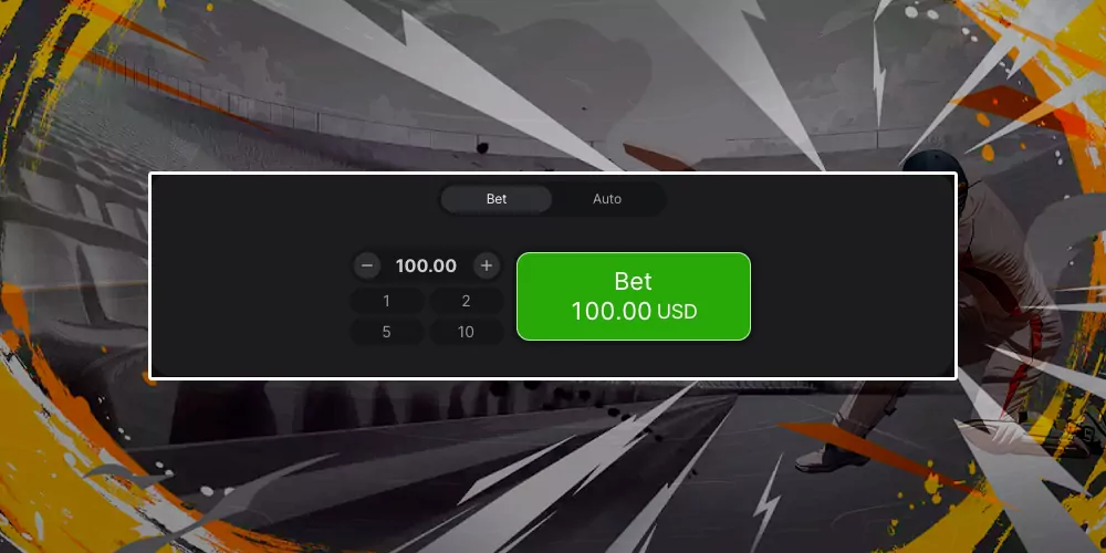 Selecting and placing a bet