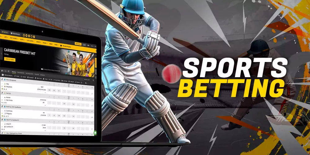 Sports betting on the official website