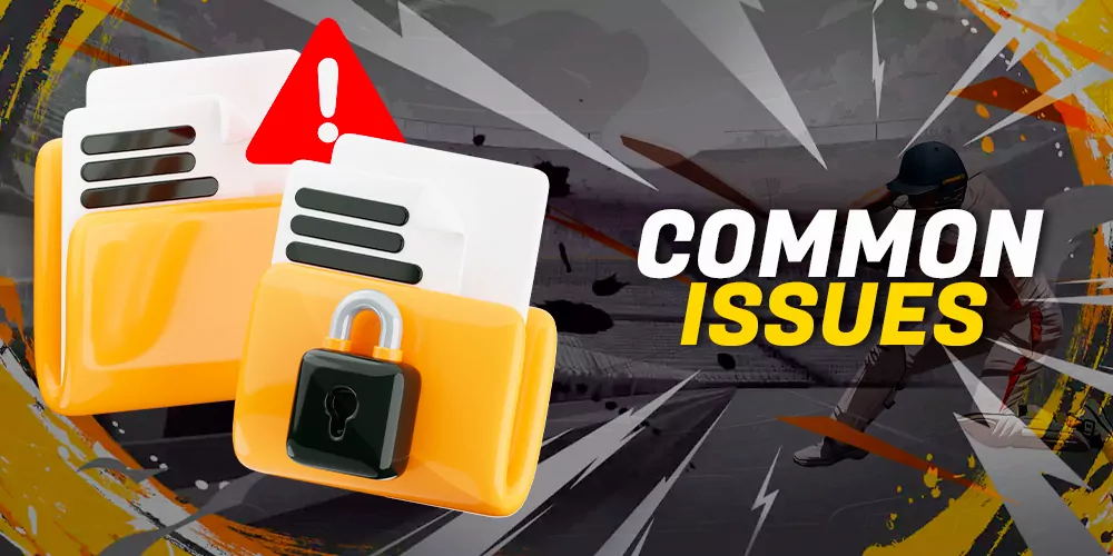 Common problems when registering an account
