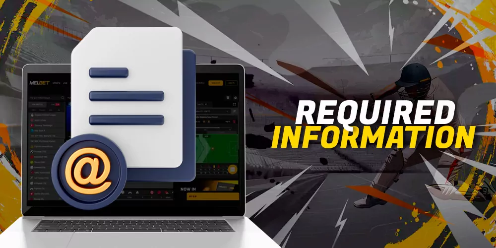 Important information for registering a personal account