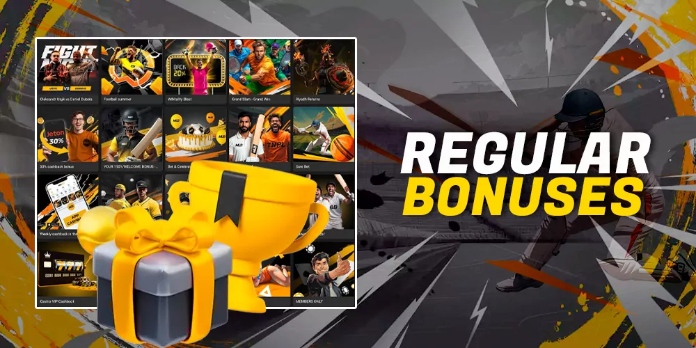 Regal bonuses every week, season and year