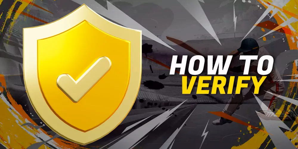How to verify your account